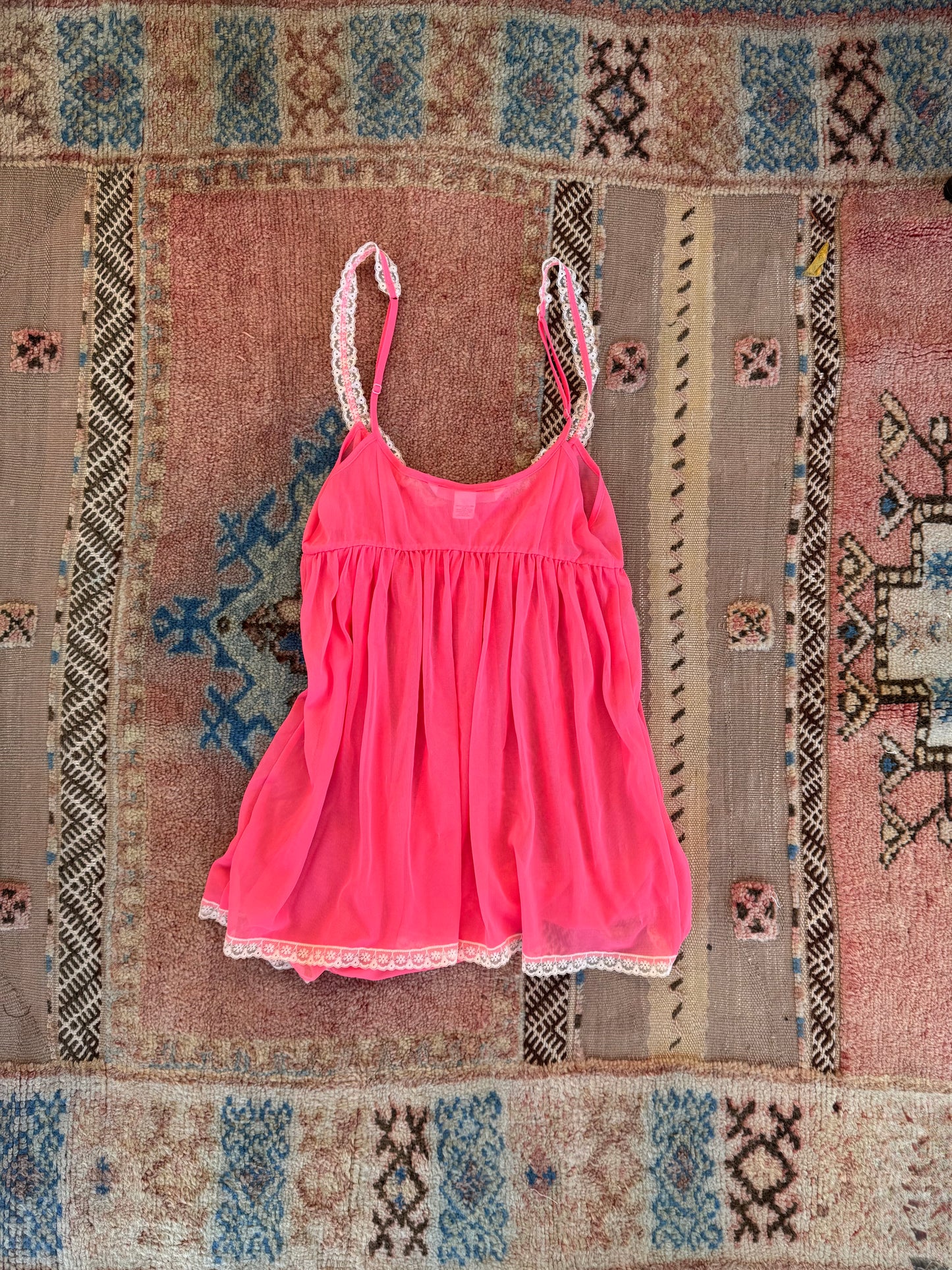 Pink Babydoll Top