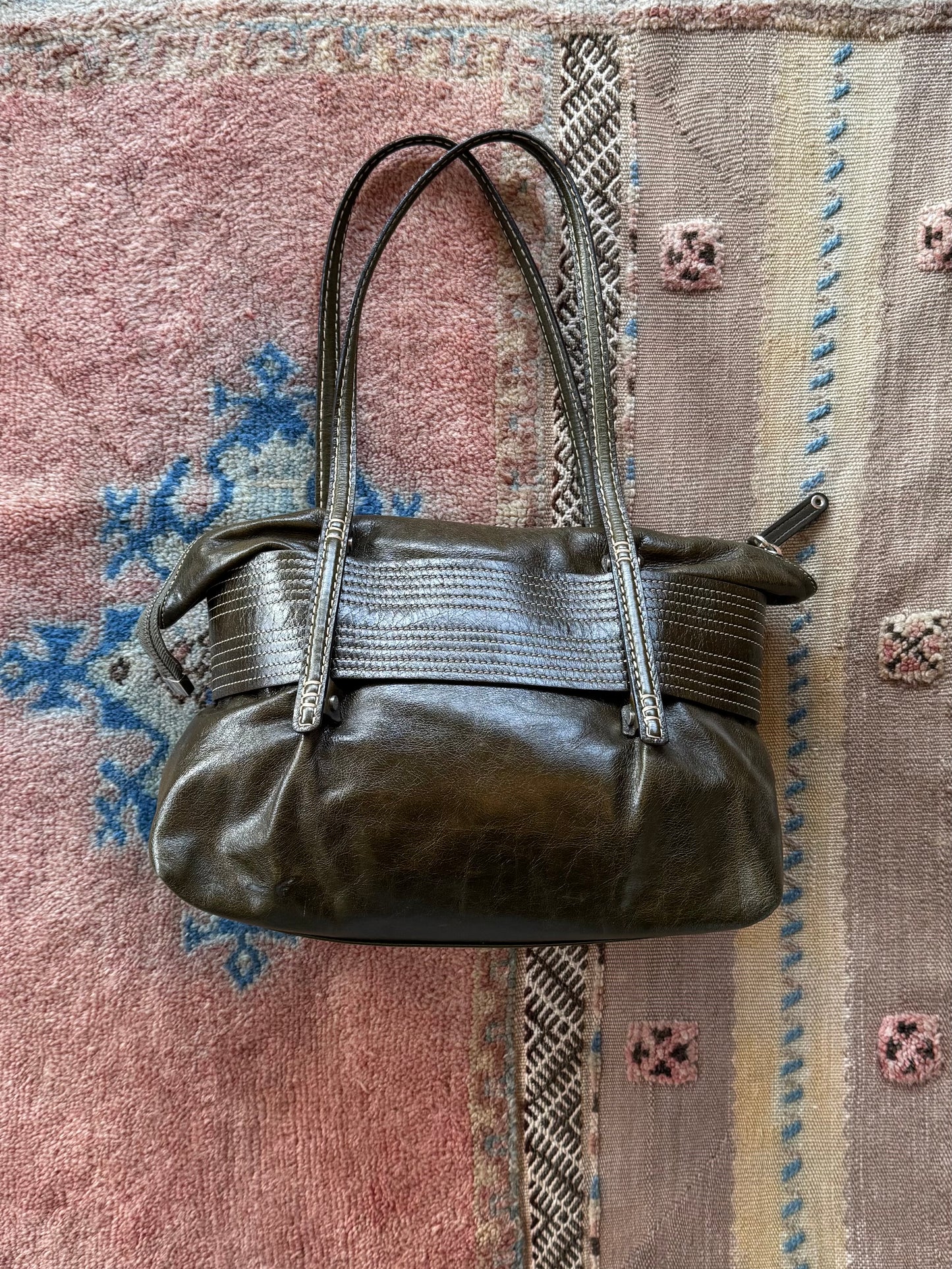 Leather Buckle Bag