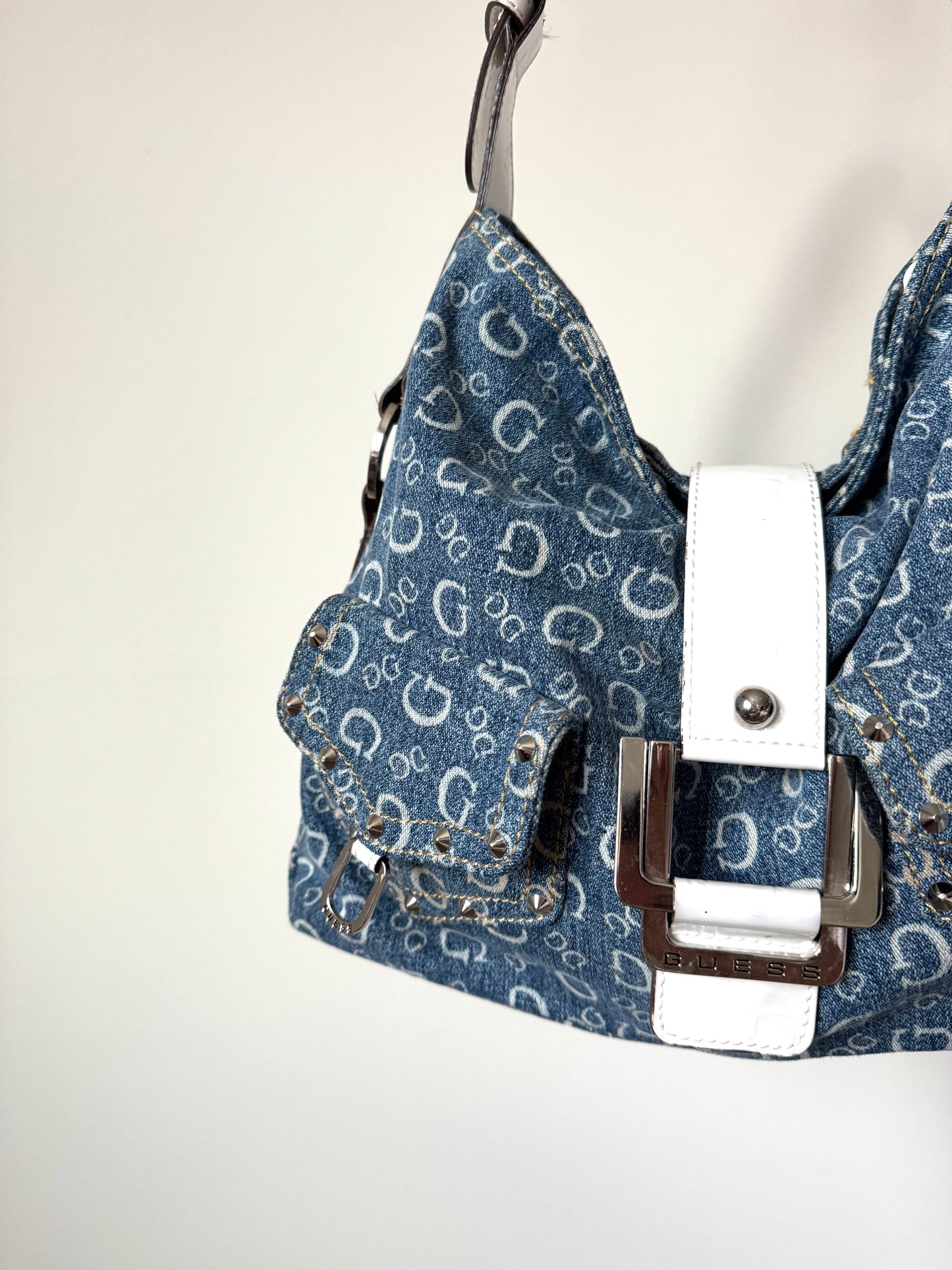 Denim Guess Shoulder Bag