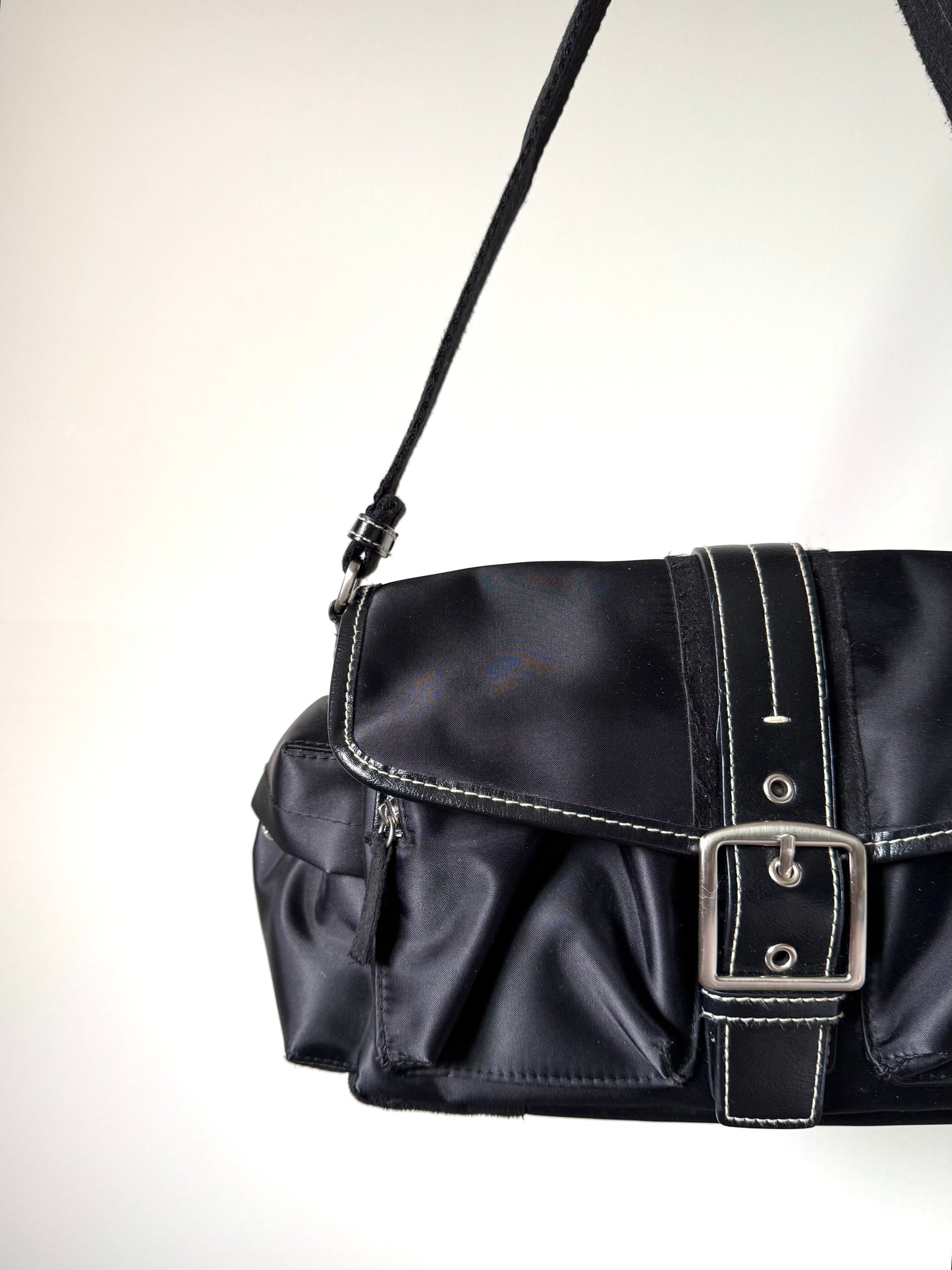 Black Buckle Bag