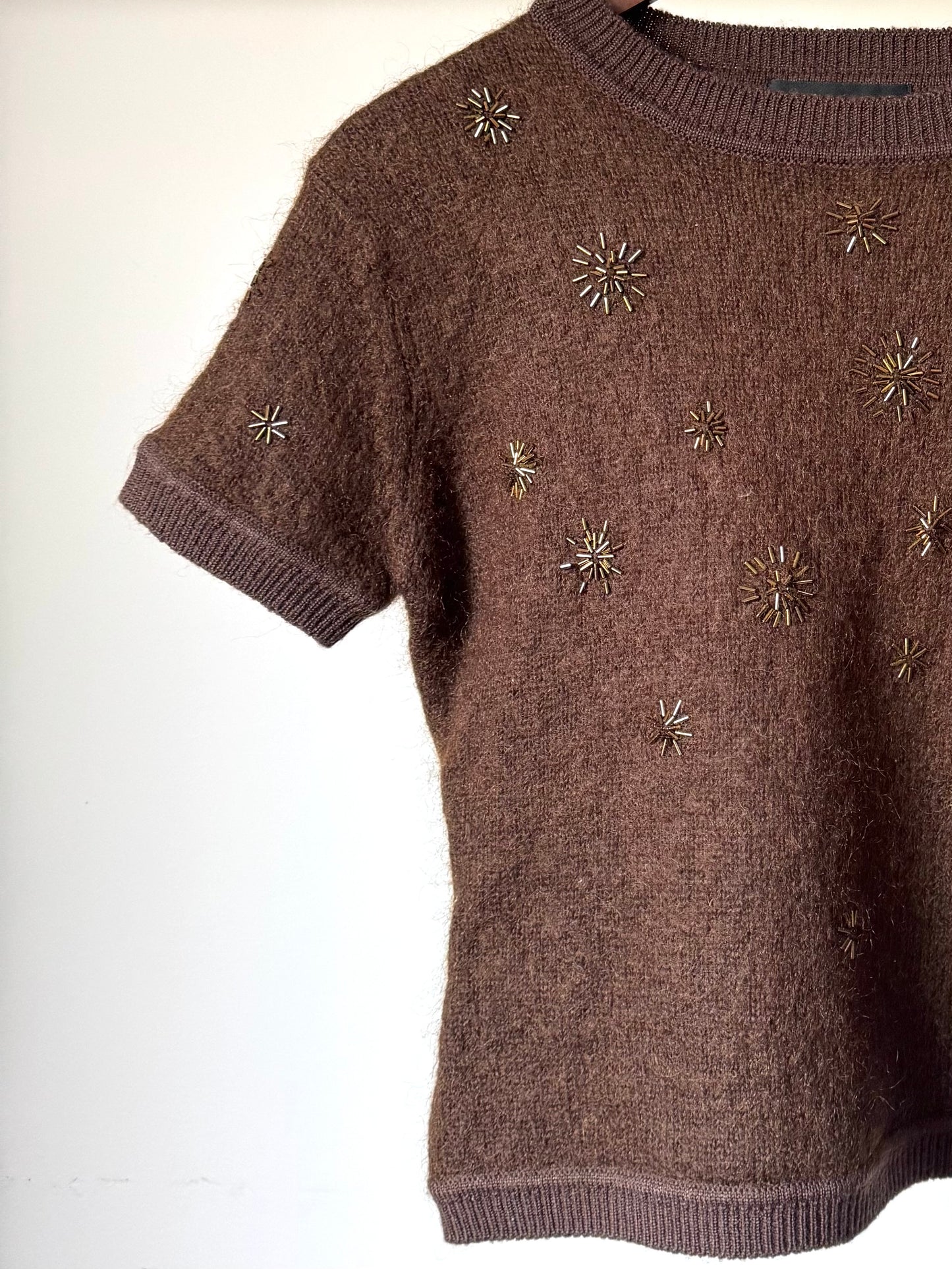 Brown Star Top
