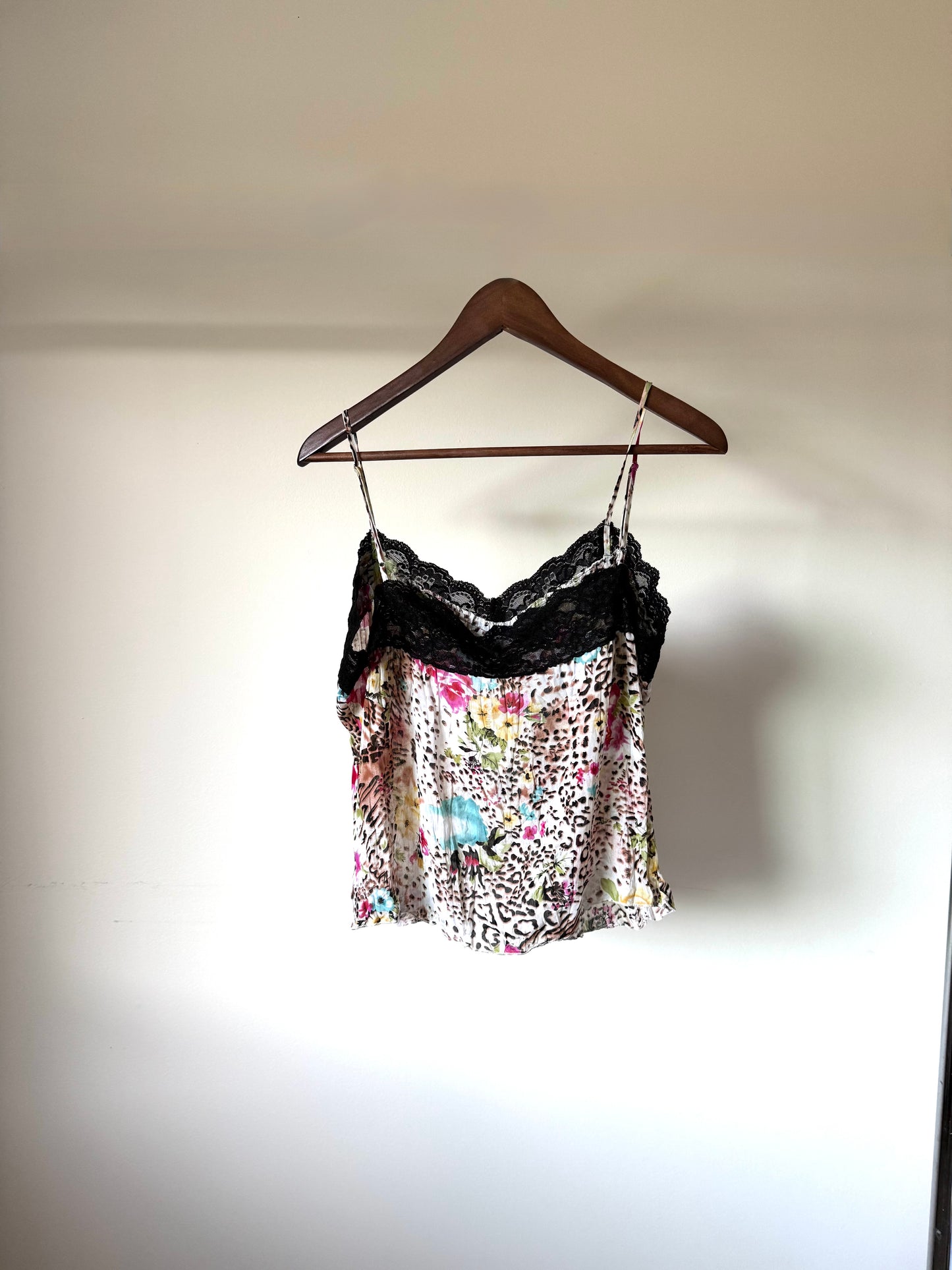 Floral Leopard Top