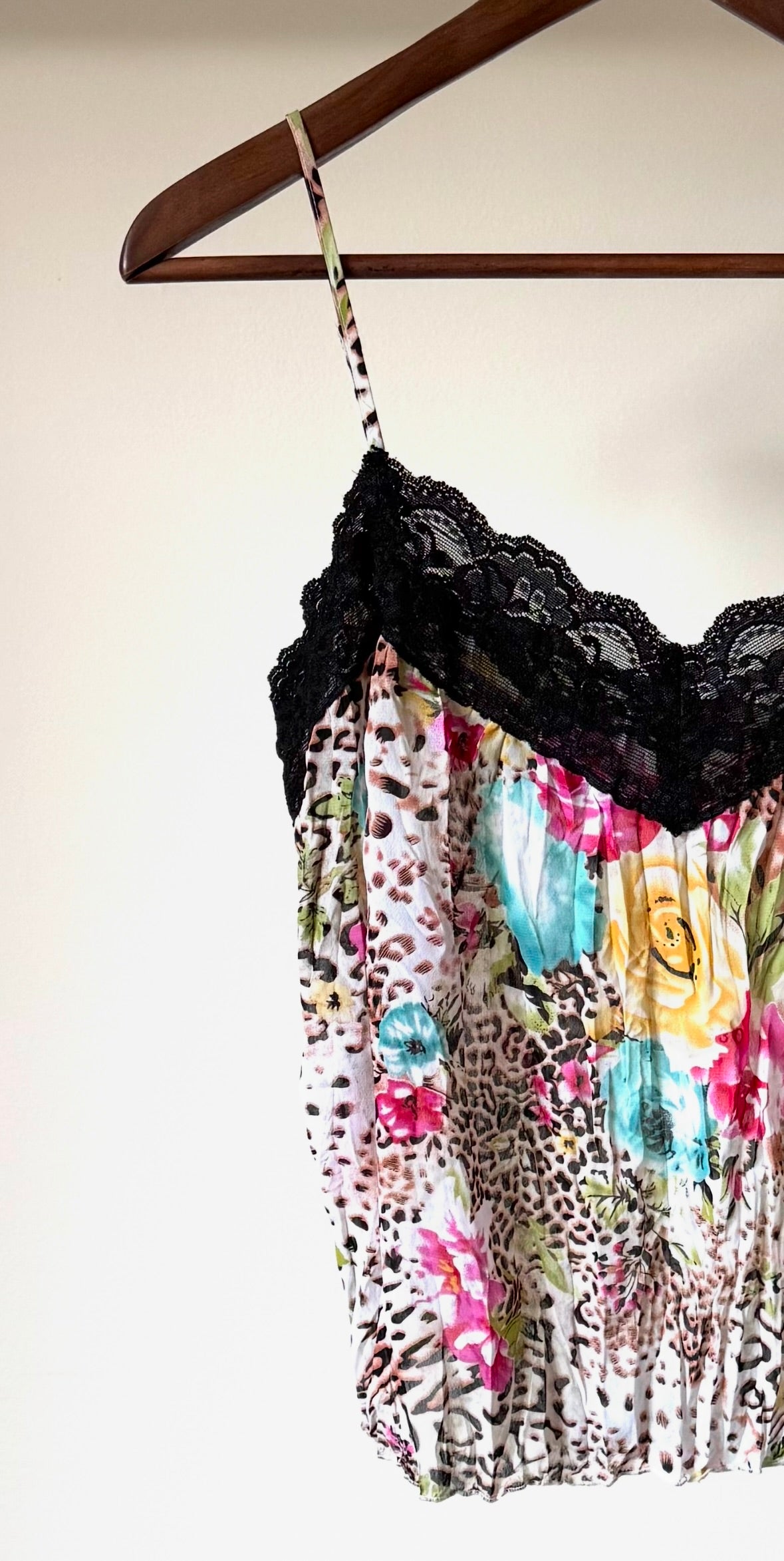 Floral Leopard Top