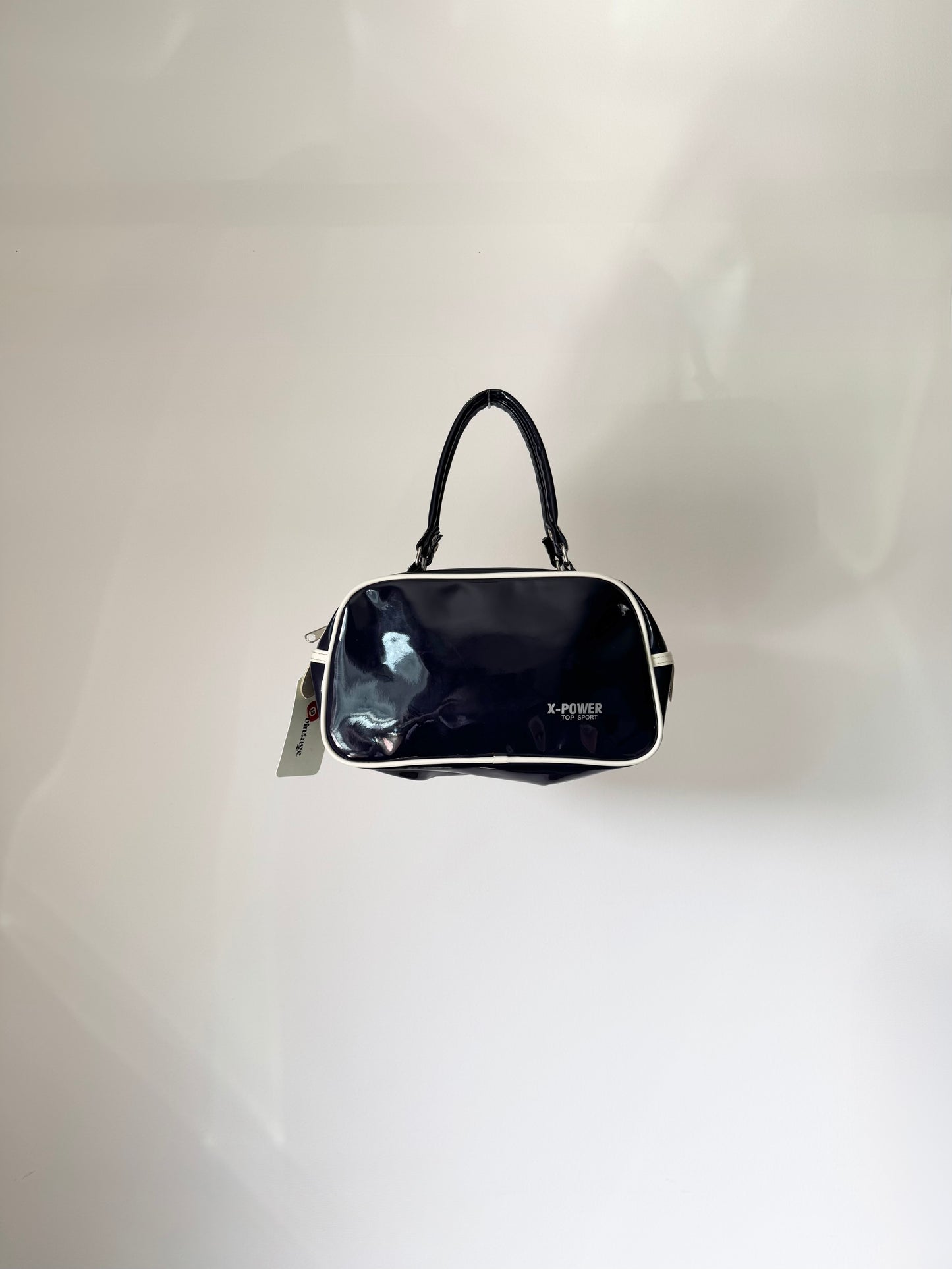 Blue Patent Handbag