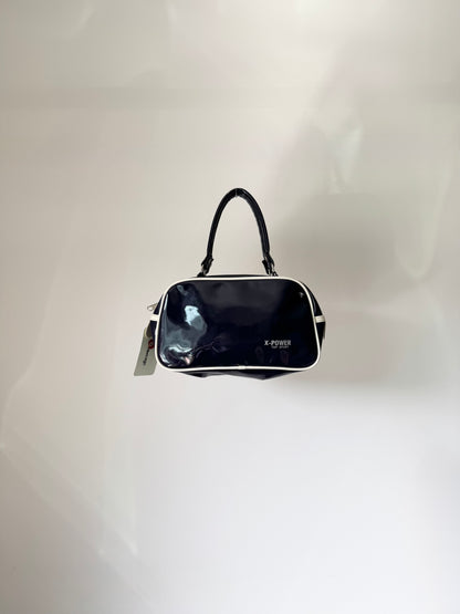 Blue Patent Handbag