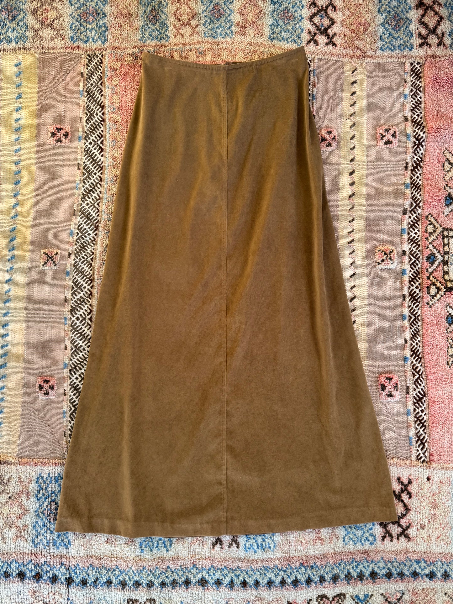 Faux Suede Skirt