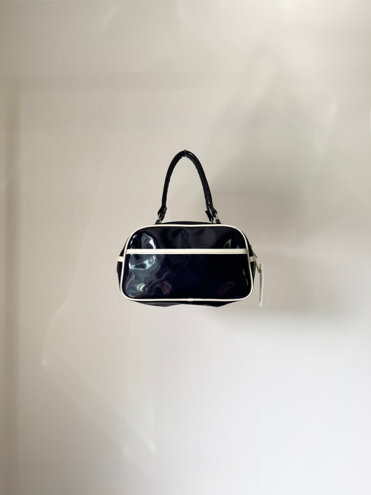 Blue Patent Handbag