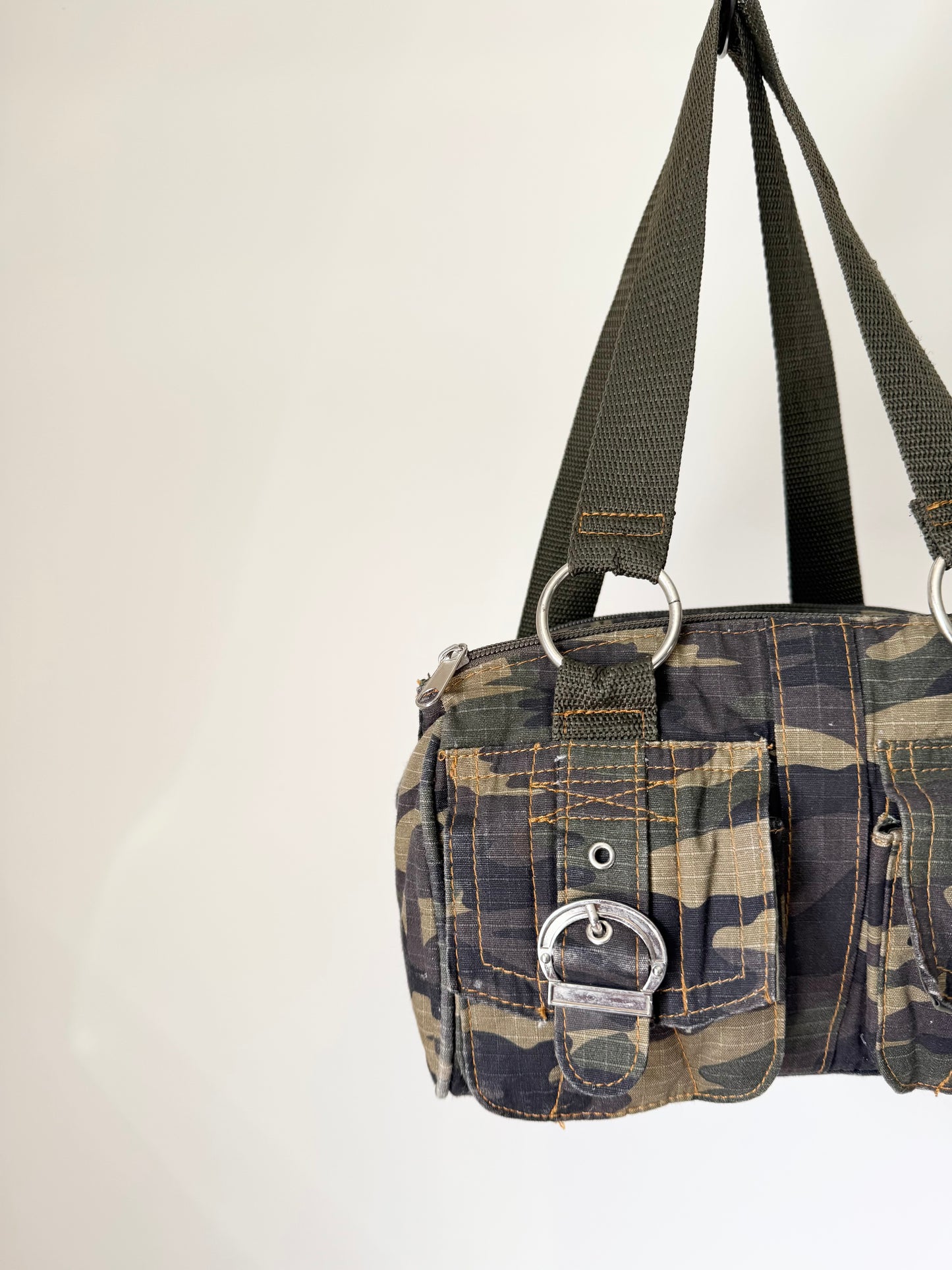 Y2K Camo Shoulder Bag