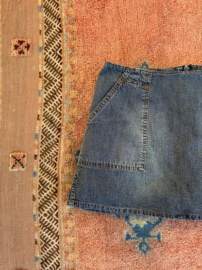 Denim Mini Skirt