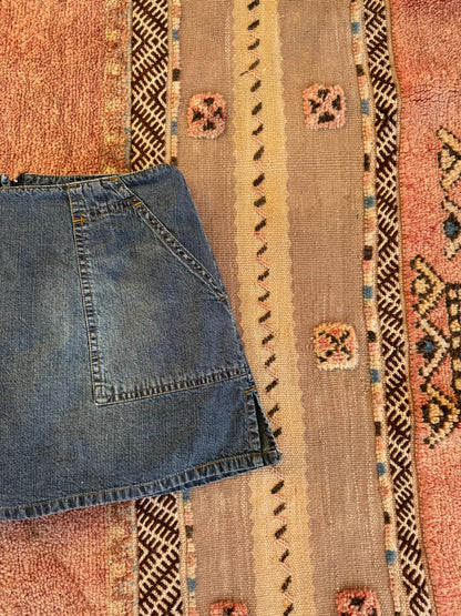 Denim Mini Skirt