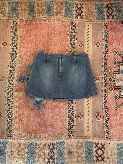 Denim Mini Skirt