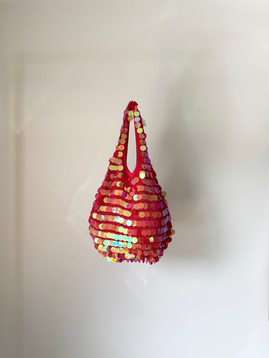 Red Sequin Tote