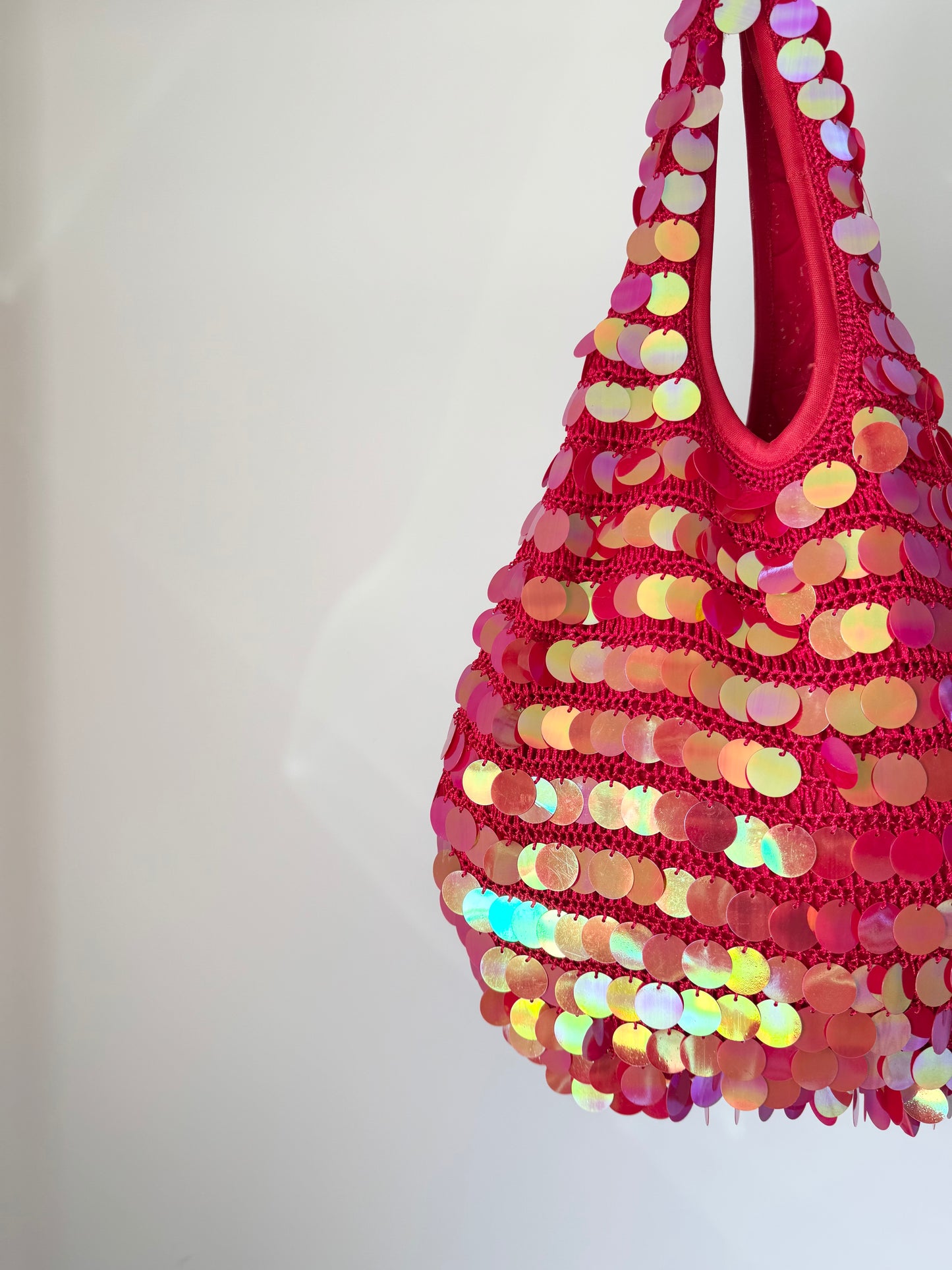 Red Sequin Tote