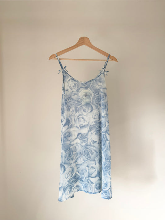 Blue Roses Dress