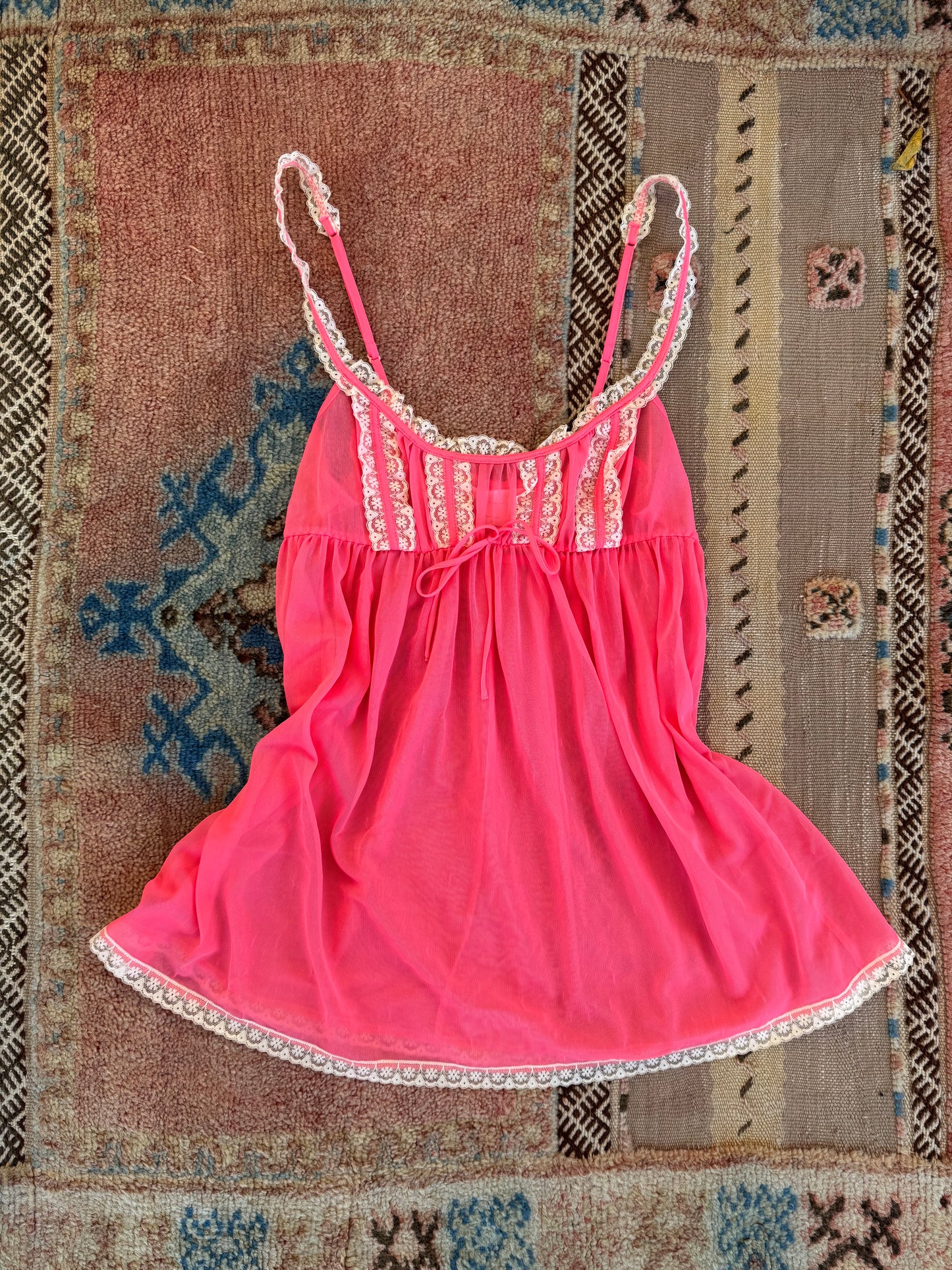 Pink Babydoll Top