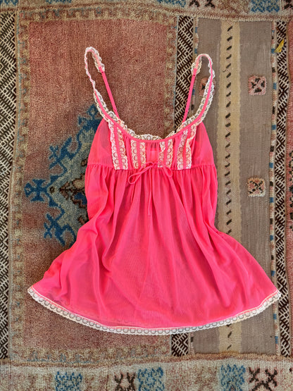 Pink Babydoll Top