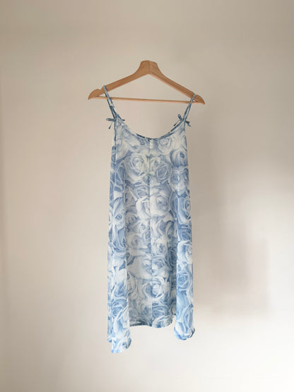 Blue Roses Dress