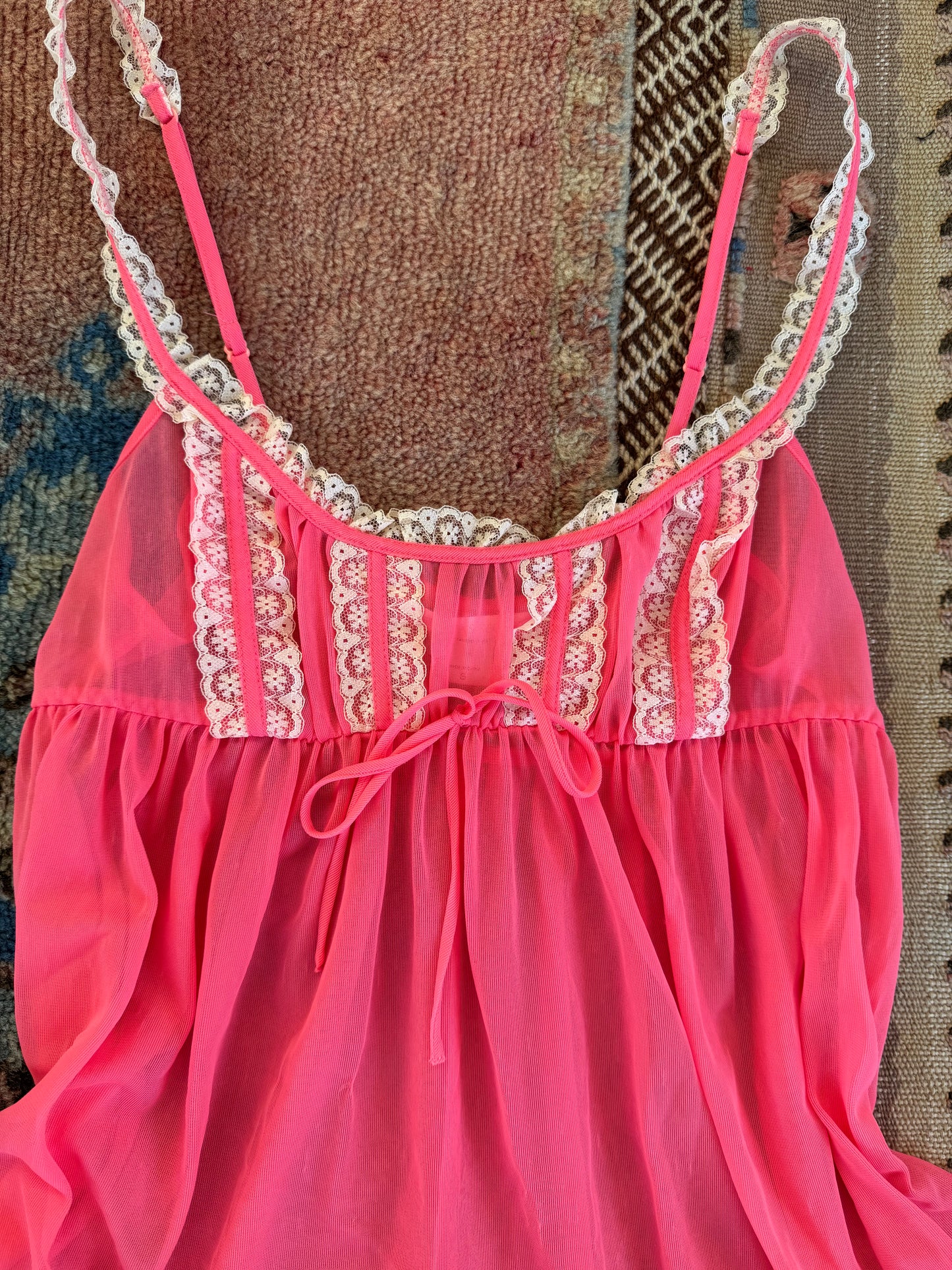 Pink Babydoll Top