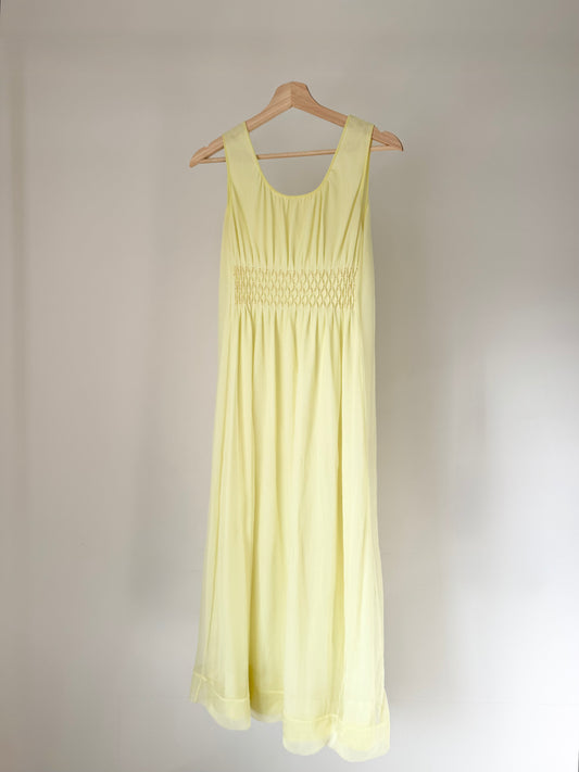 Lemon Yellow Dress