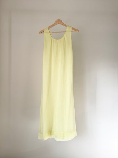 Lemon Yellow Dress