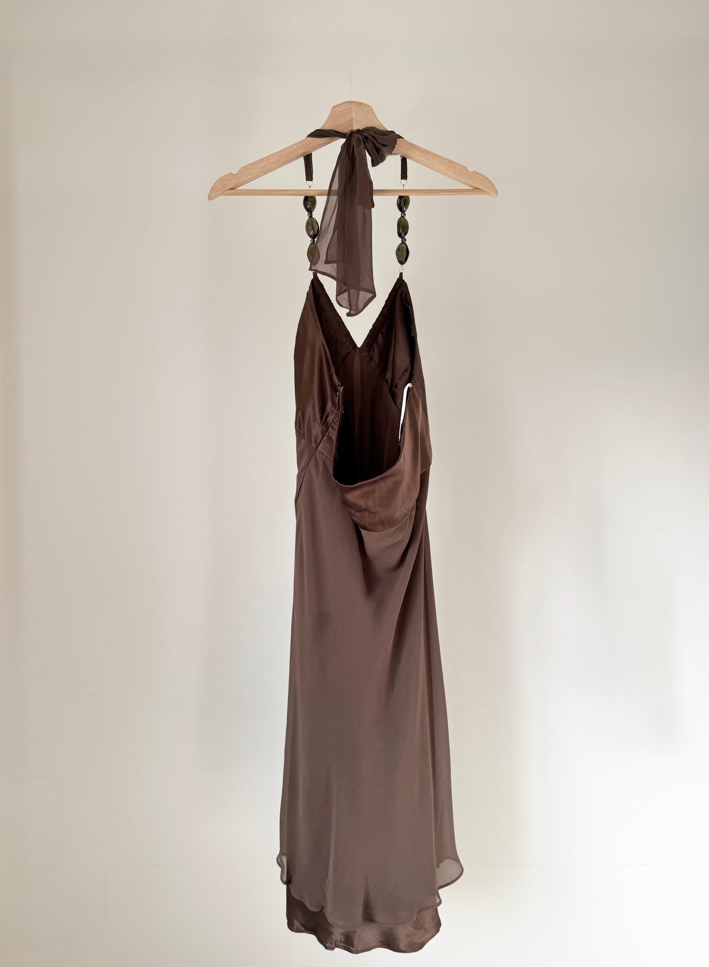 Brown Butterfly Dress