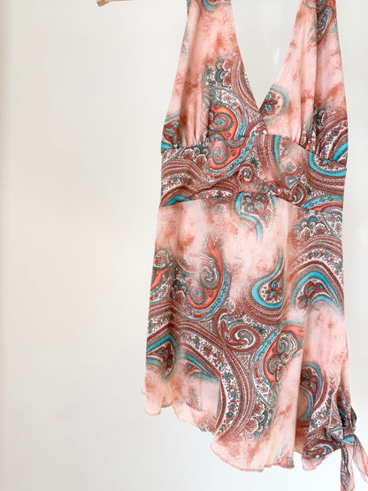 Paisley Halter Top