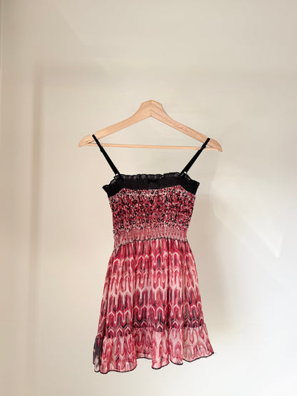 Red Patterned Tank