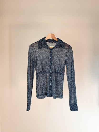 Sheer Button Up