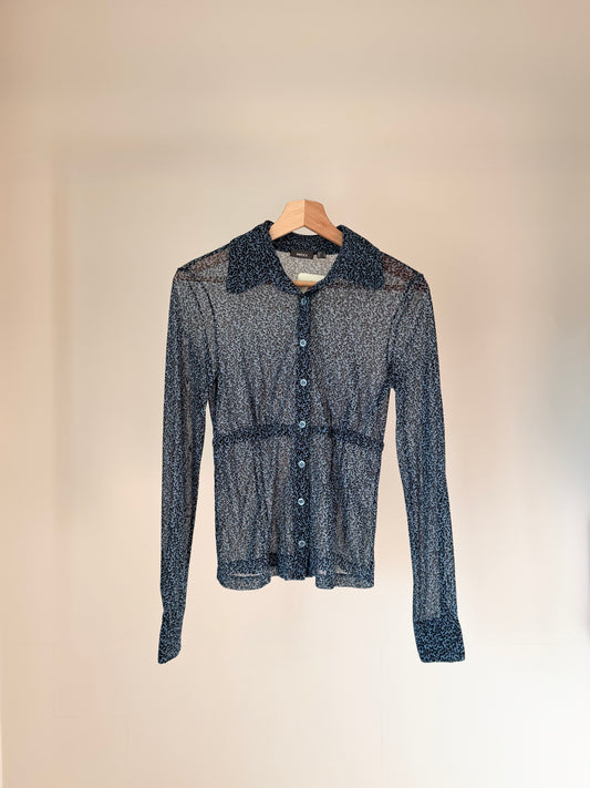Sheer Button Up