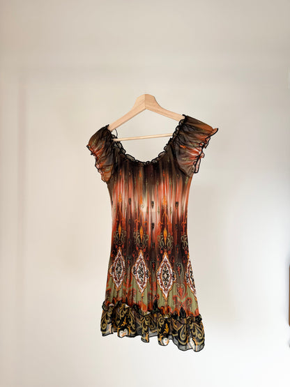 Chiffon Babydoll Top