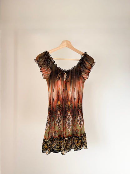 Chiffon Babydoll Top