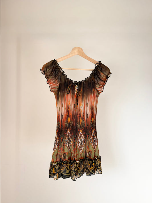 Chiffon Babydoll Top