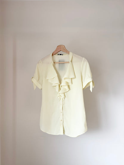 Butter Yellow Button-up