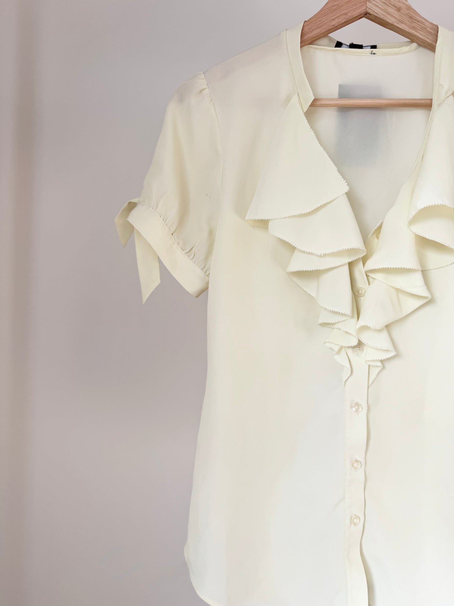 Butter Yellow Button-up