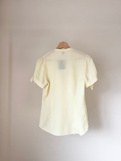Butter Yellow Button-up
