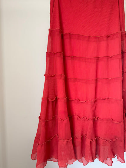 Burnt Orange Skirt