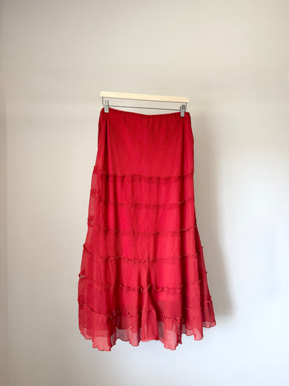 Burnt Orange Skirt
