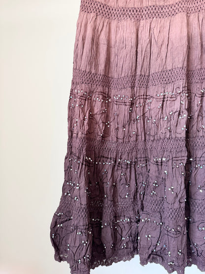 Brown Ombre Skirt