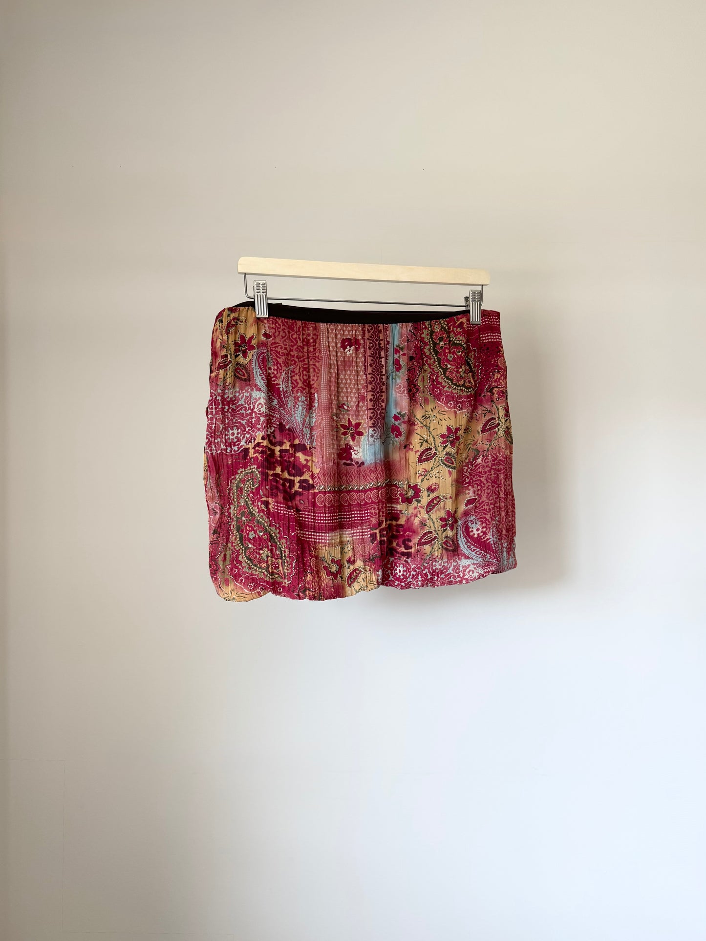 Patterned Bubble Skirt