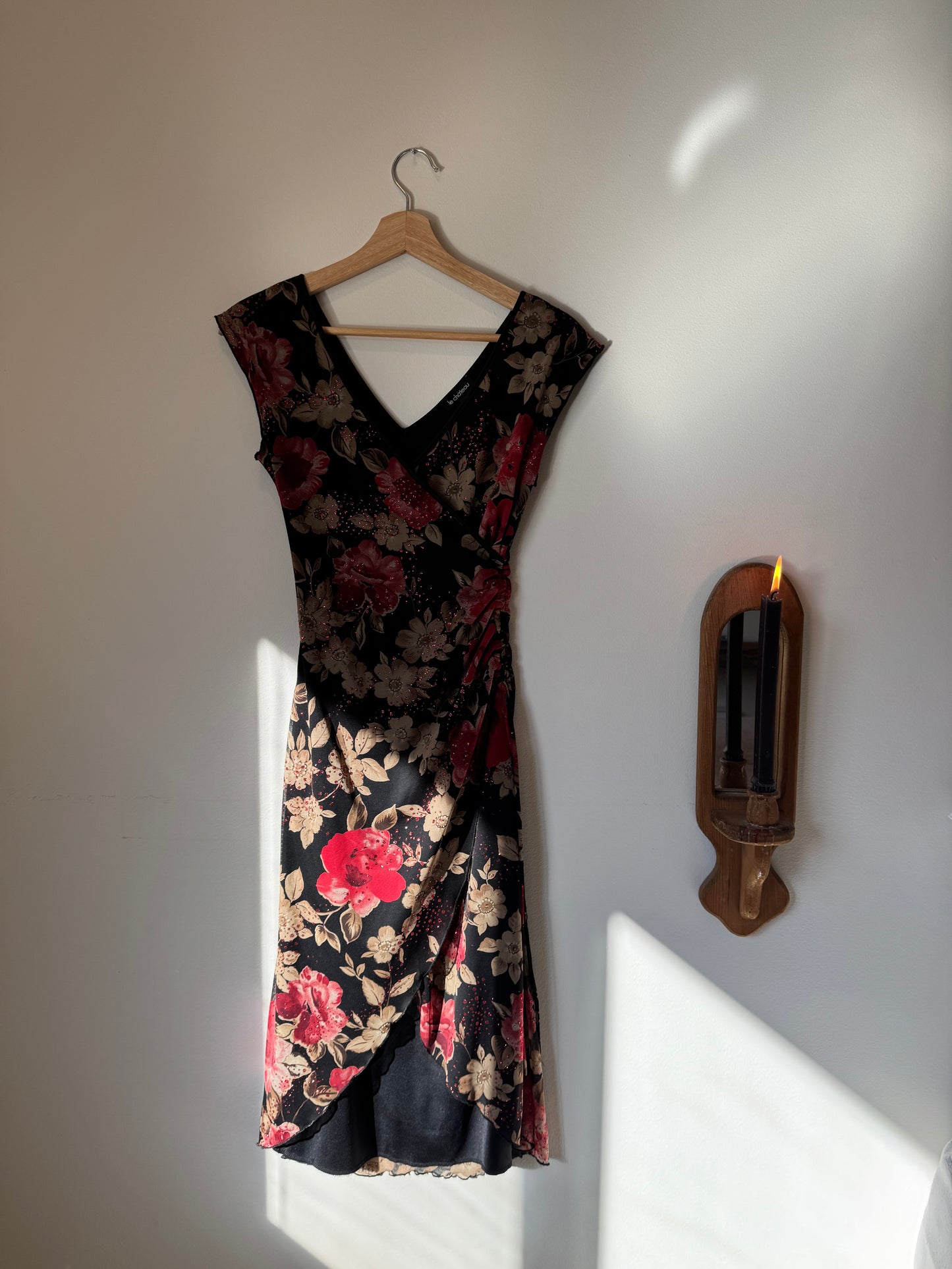 Black Floral Dress