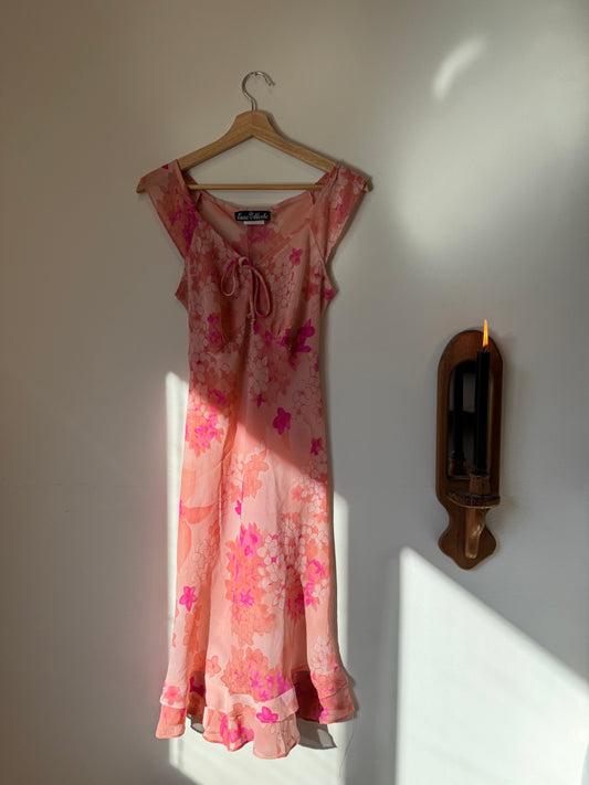 Pink Floral Dress