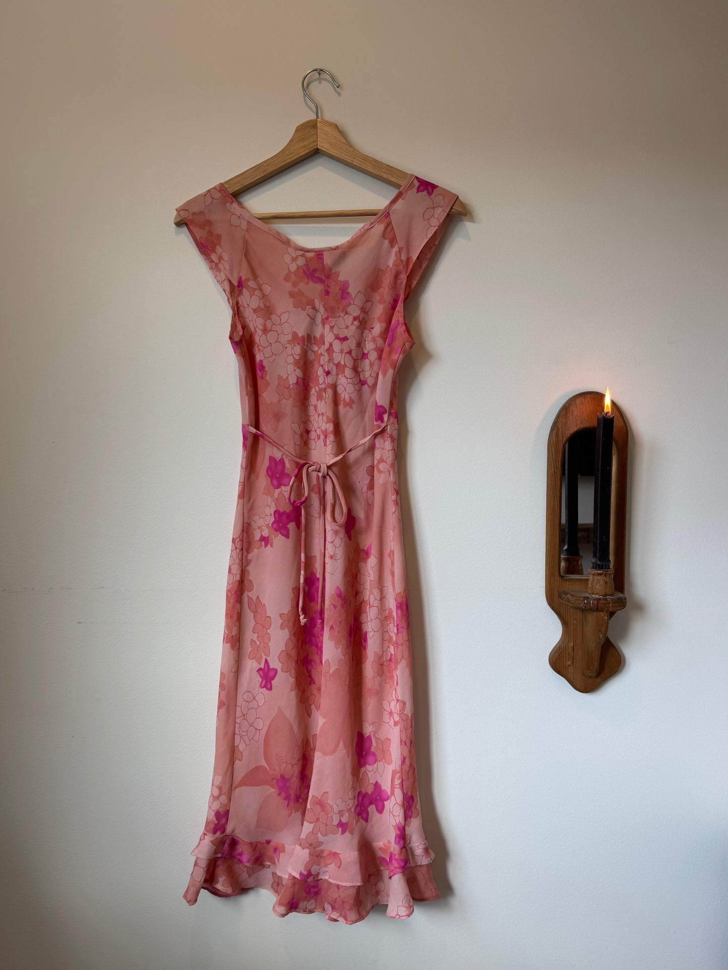 Pink Floral Dress