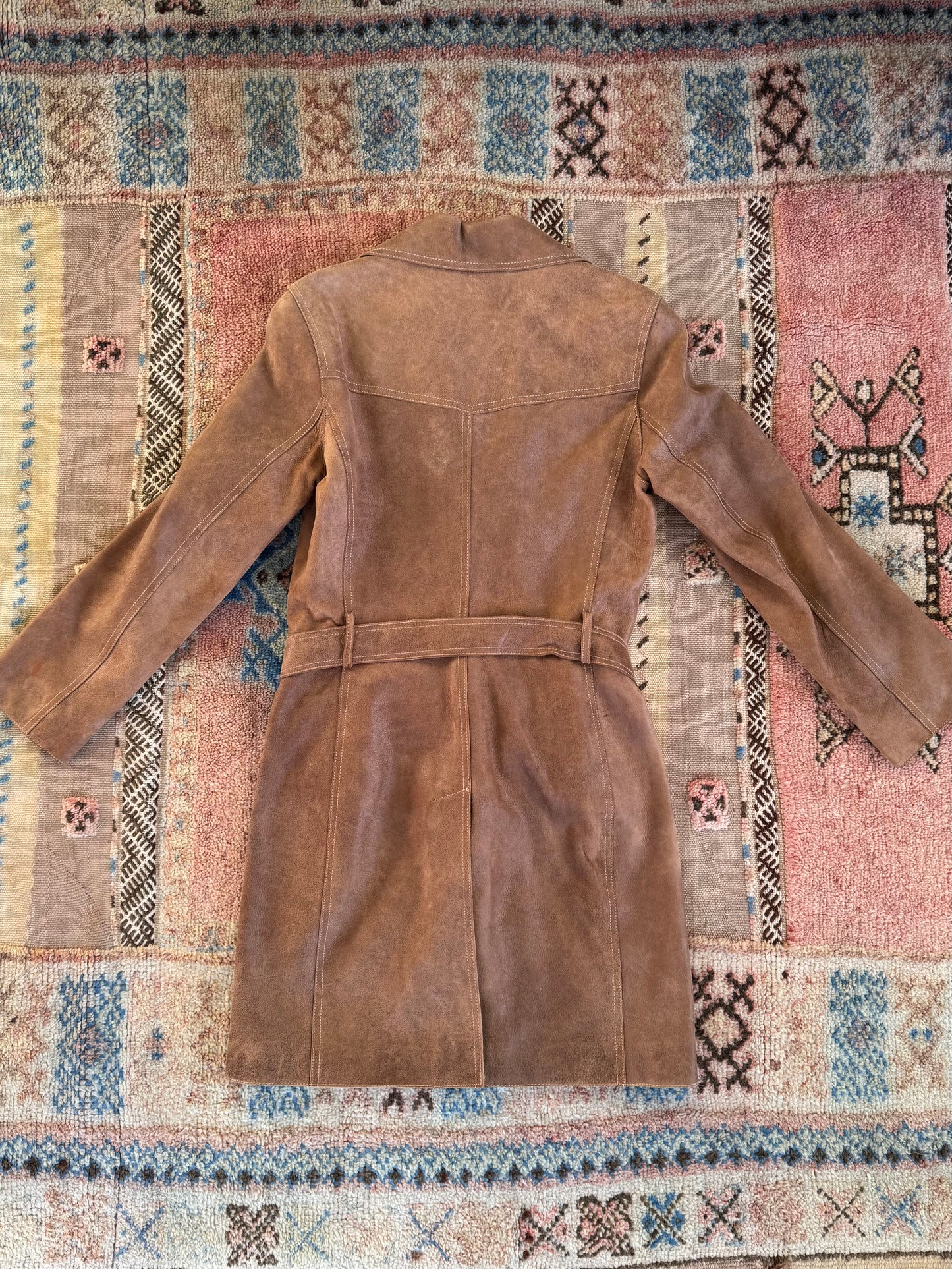 Andrew Marc Leather Trench