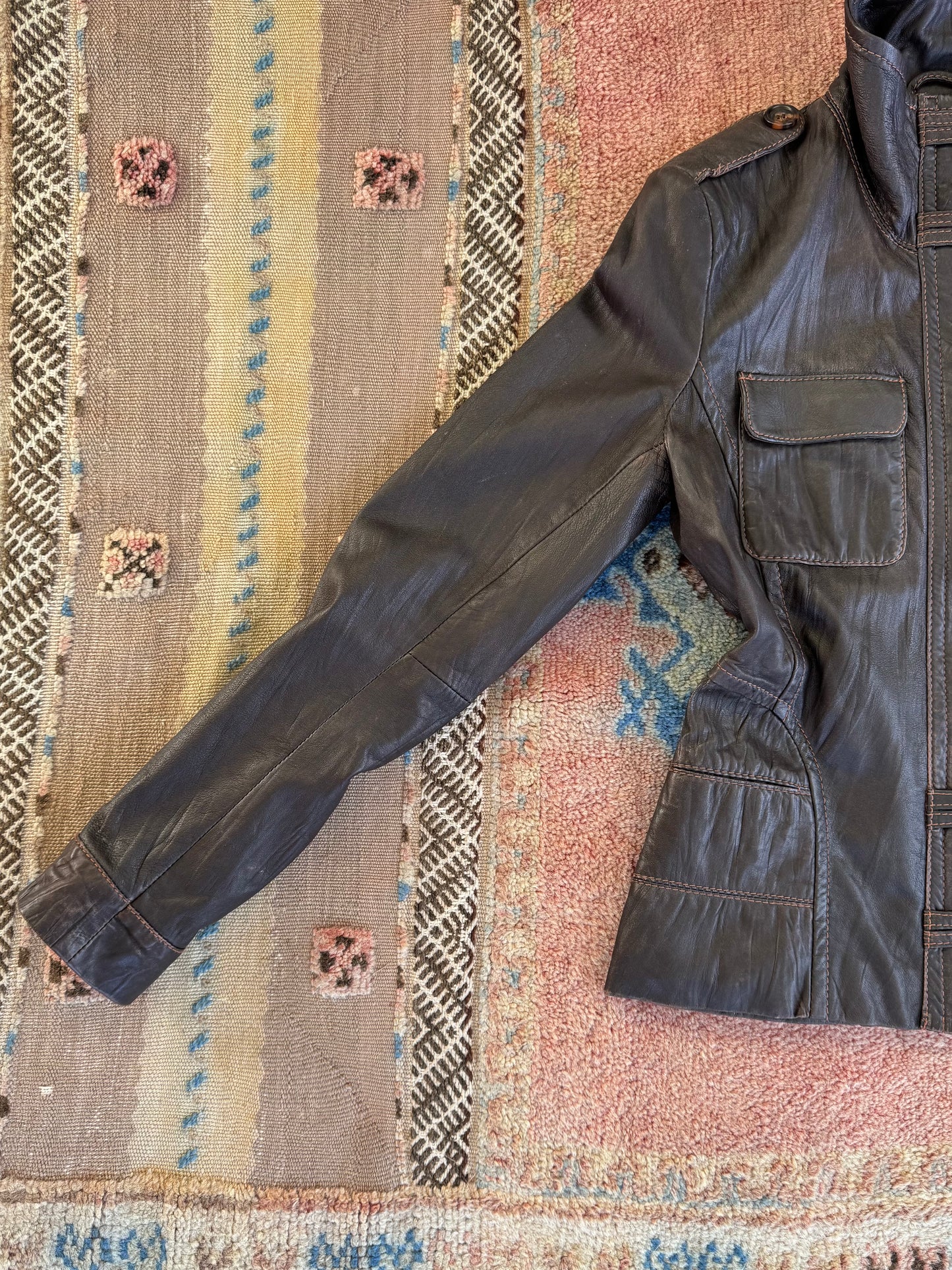 Danier Chocolate Leather