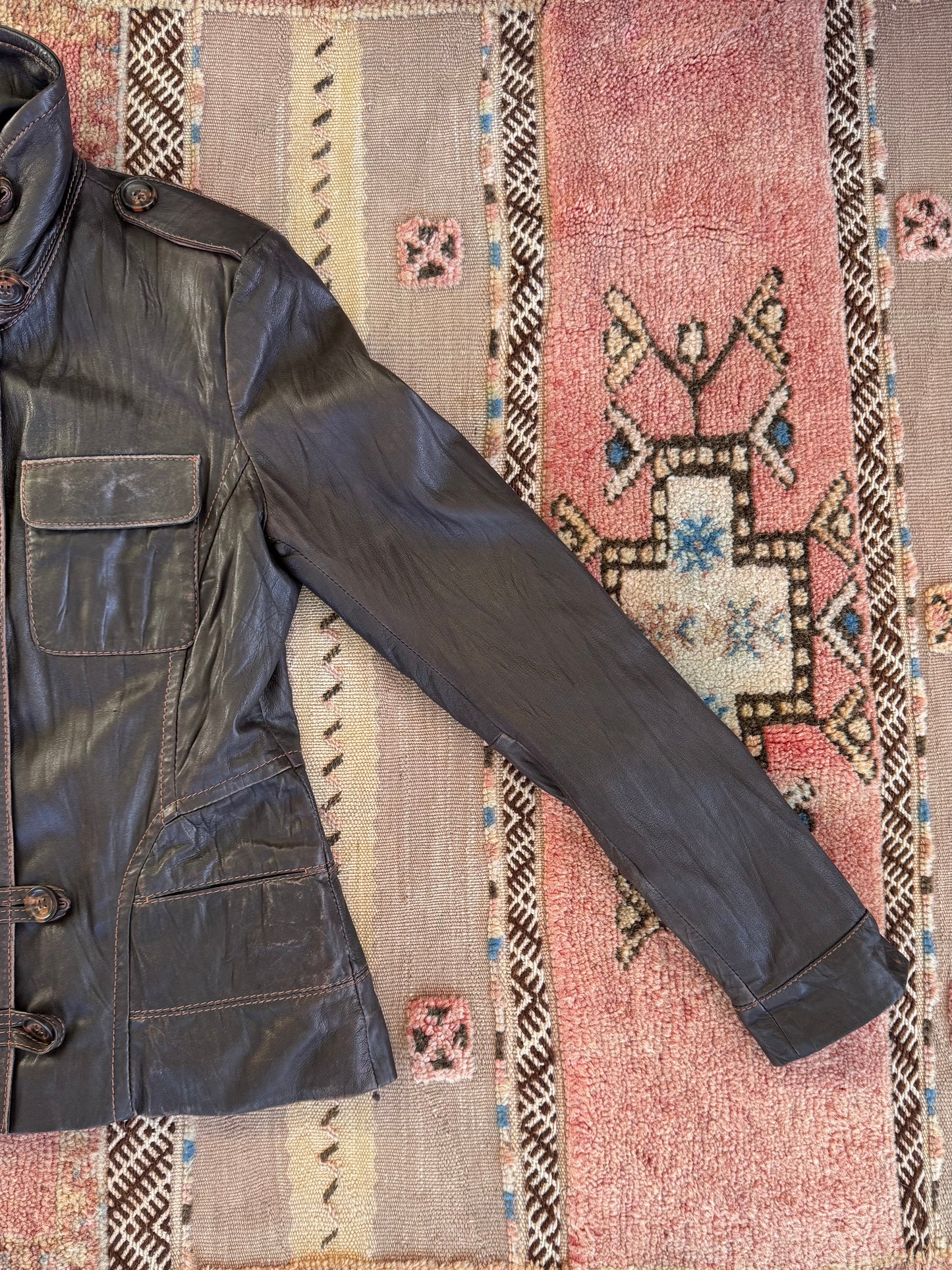 Danier Chocolate Leather