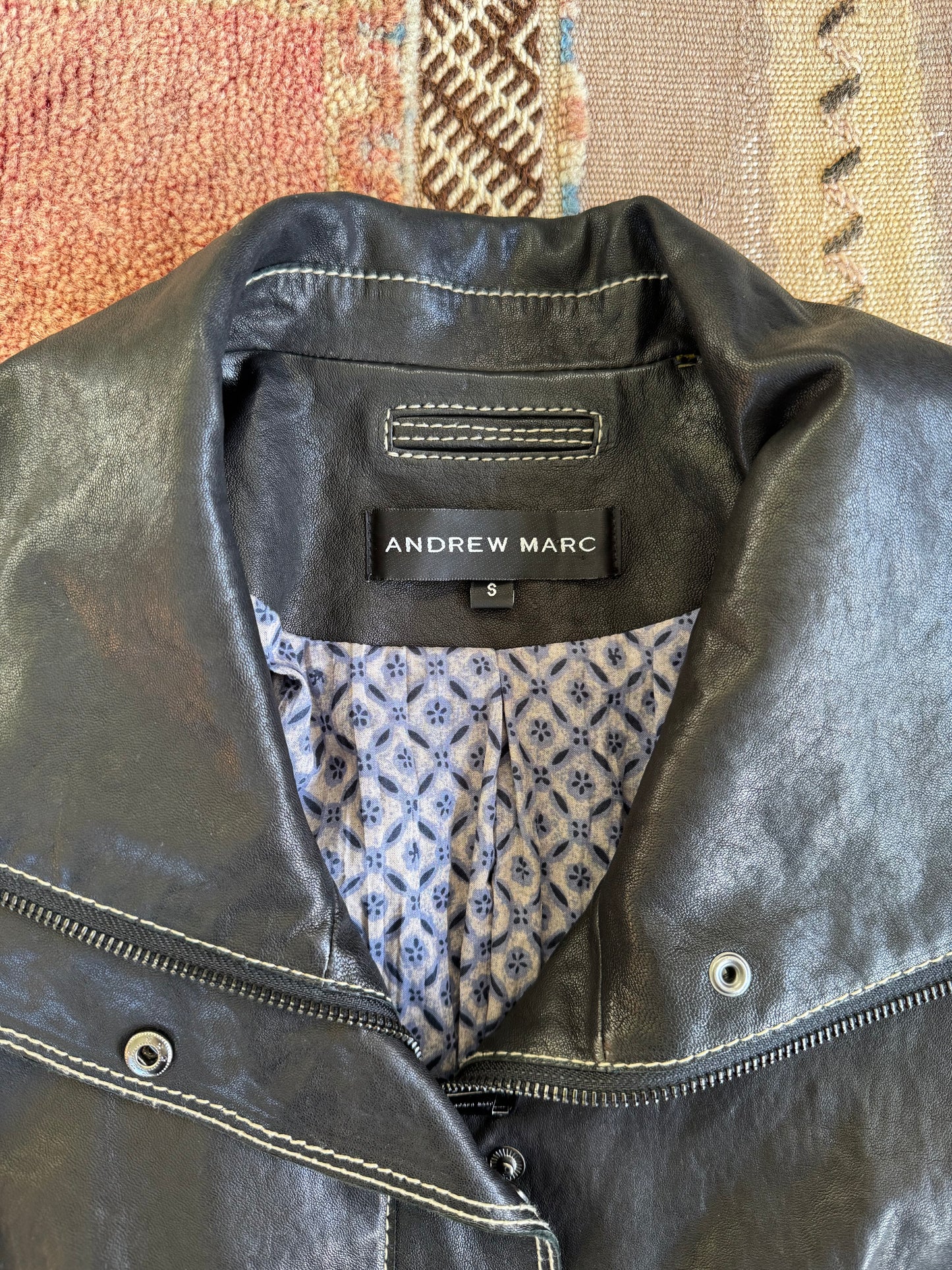 Andrew Marc Moto Leather