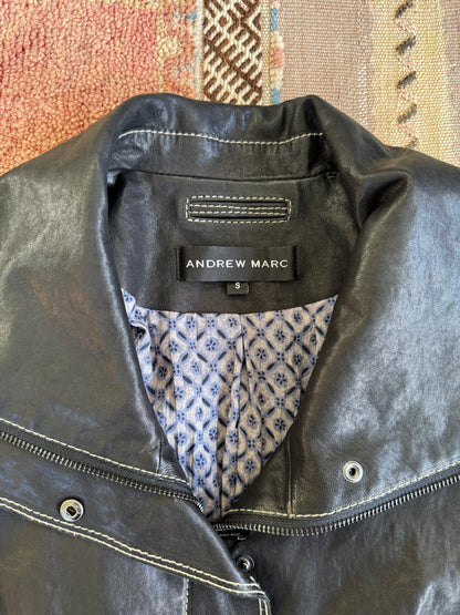Andrew Marc Moto Leather