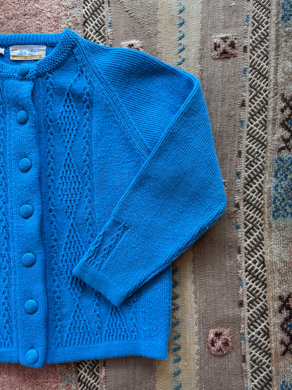 Cobalt Cardigan