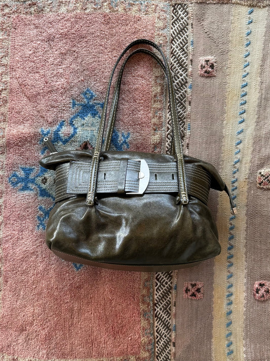 Leather Buckle Bag