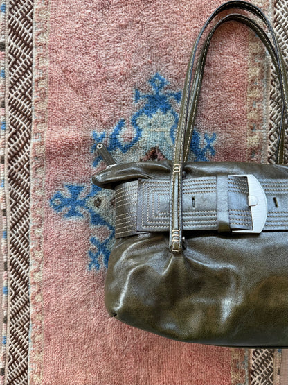Leather Buckle Bag